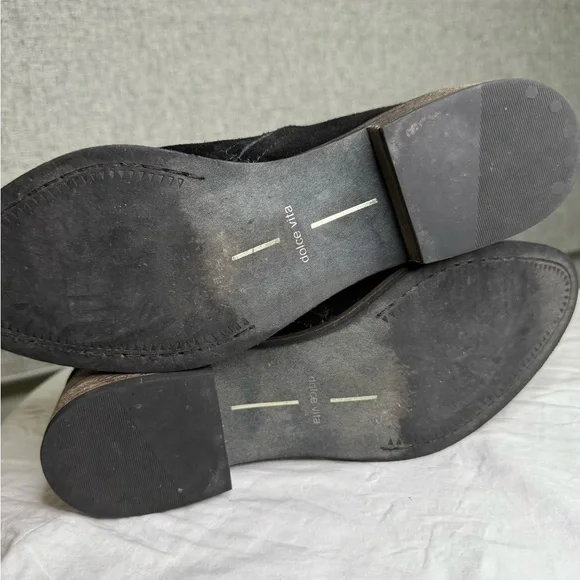 Dolce Vita Black Suede Chukka Boots Size 6.5 - Picture 5 of 6